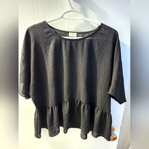 Large Wilfred macee blouse - Black